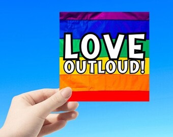 LGBTQ Straight Sticker for laptop, water bottle. Encouraging motivational sticker for straight or gay men and women. Pride support
