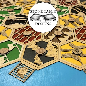 Wooden catan board - Etsy 日本