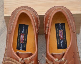 Dead Stock, Vintage 90's Italian Lace-up Derby Shoes