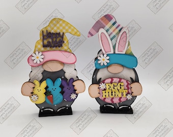 Interchangeable EASTER BUNNY for Gnome Boy and Girl Gnome Base Seasonal Gnome Base Farmhouse gnome Family gnome Peep gnome Egg Hunt Easter