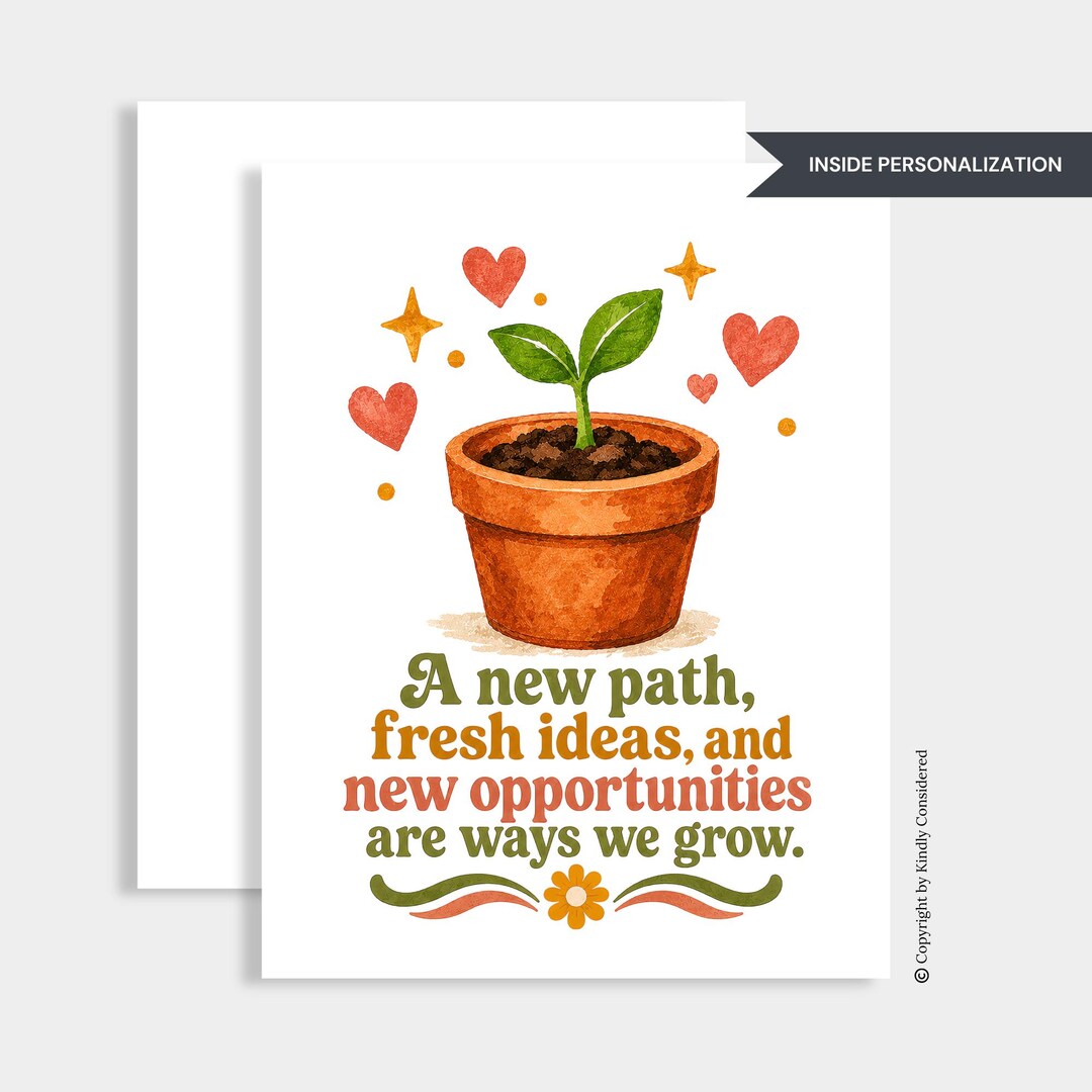 A New Path Card: Friendship, Family, Encouragement, Joyful ...