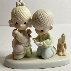 Precious Moments Vintage Figurine - “With This Ring I….”