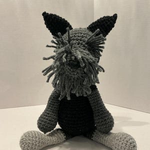 Scottie Dog - Crochet Plushie