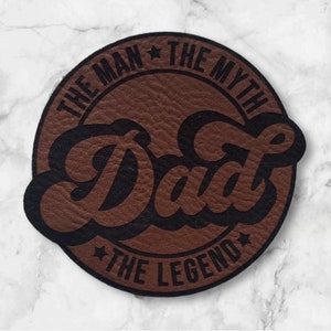 The Man The Myth The Legend | Leatherette Patches | Richardson 112 | Trucker Hat