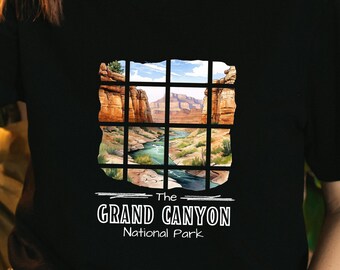 Grand Canyon Hiking Shirt - Grand Canyon Memorial T-Shirt Gift - Motivational Hiking Soft Cotton Tee - Arizona National Park Hiking Souvenir