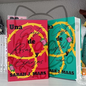 Dust jackets of the ACOTAR saga