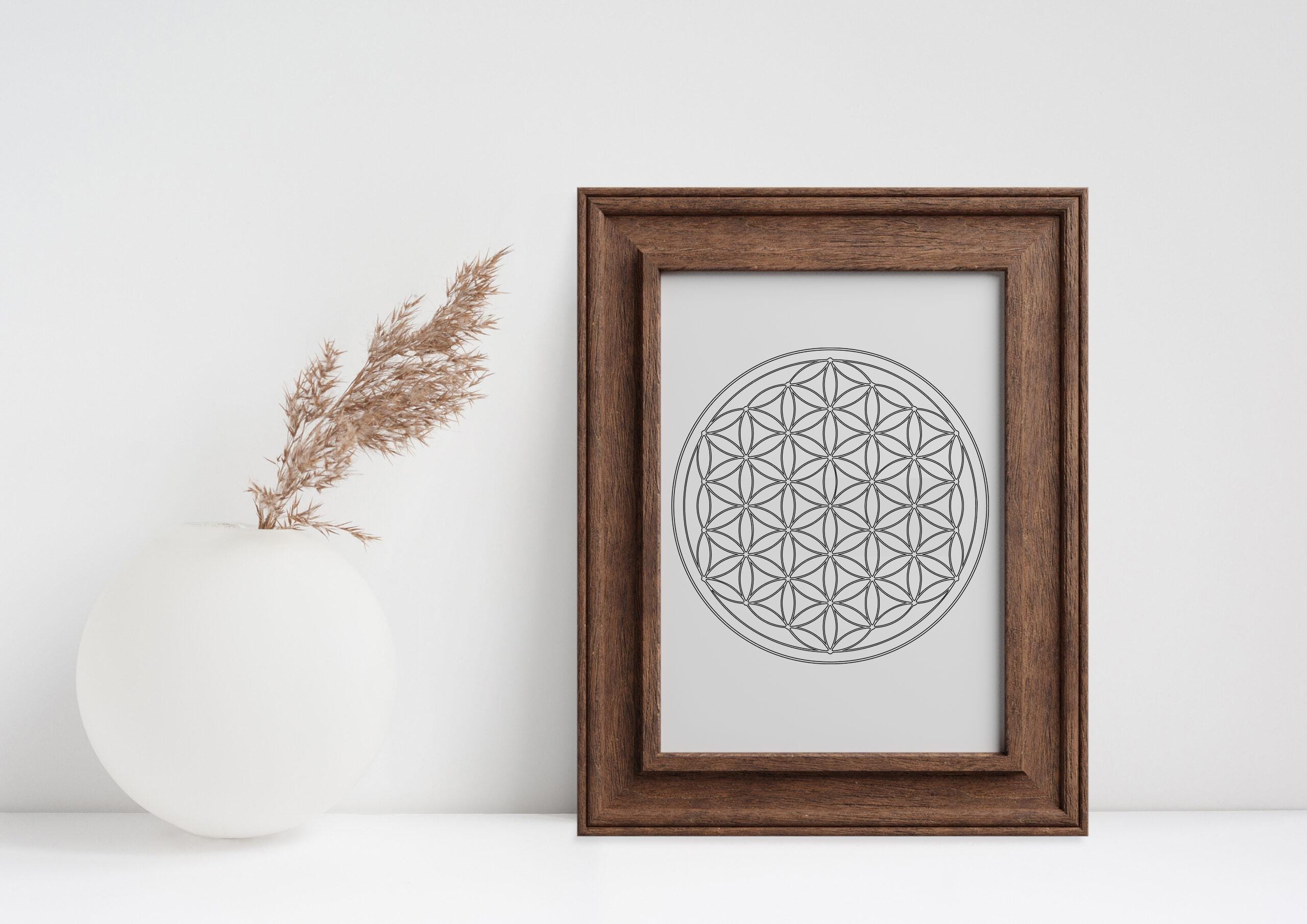 Sacred Geometry Coloring Pages: 25 Printable Designs (PDF) - Etsy