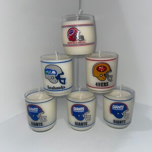 Football Candle - Soy Wax