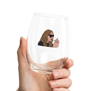 Real Housewives Of NYC Wine Glass - Dorinda 'How Am I Doing?' Stemless Glass