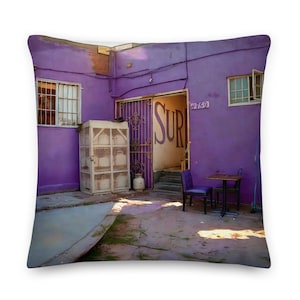 SUR Alley Vanderpump Rules Throw Pillow | Bravo TV Gift, Bravo TV Decor, Vanderpump Rules Gift, Vanderpump Rules Decor