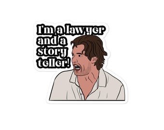 Sticker zuidelijke charme sticker Craig Conover Lawyer Storyteller Bravo | Bravo tv-cadeau, Bravo-cadeaus, cadeau echte huisvrouwen zuidelijke charme cadeau