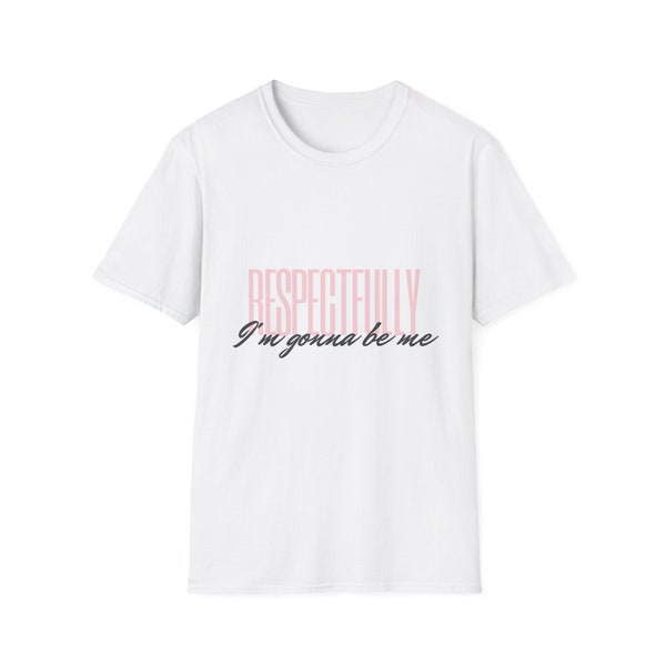 Casual t-shirt for her, female empowerment, body positivity, mental health, awareness, motivation phrase.