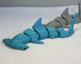 Hammerhead Shark Fidget Toy: Articulating Sensory Aid
