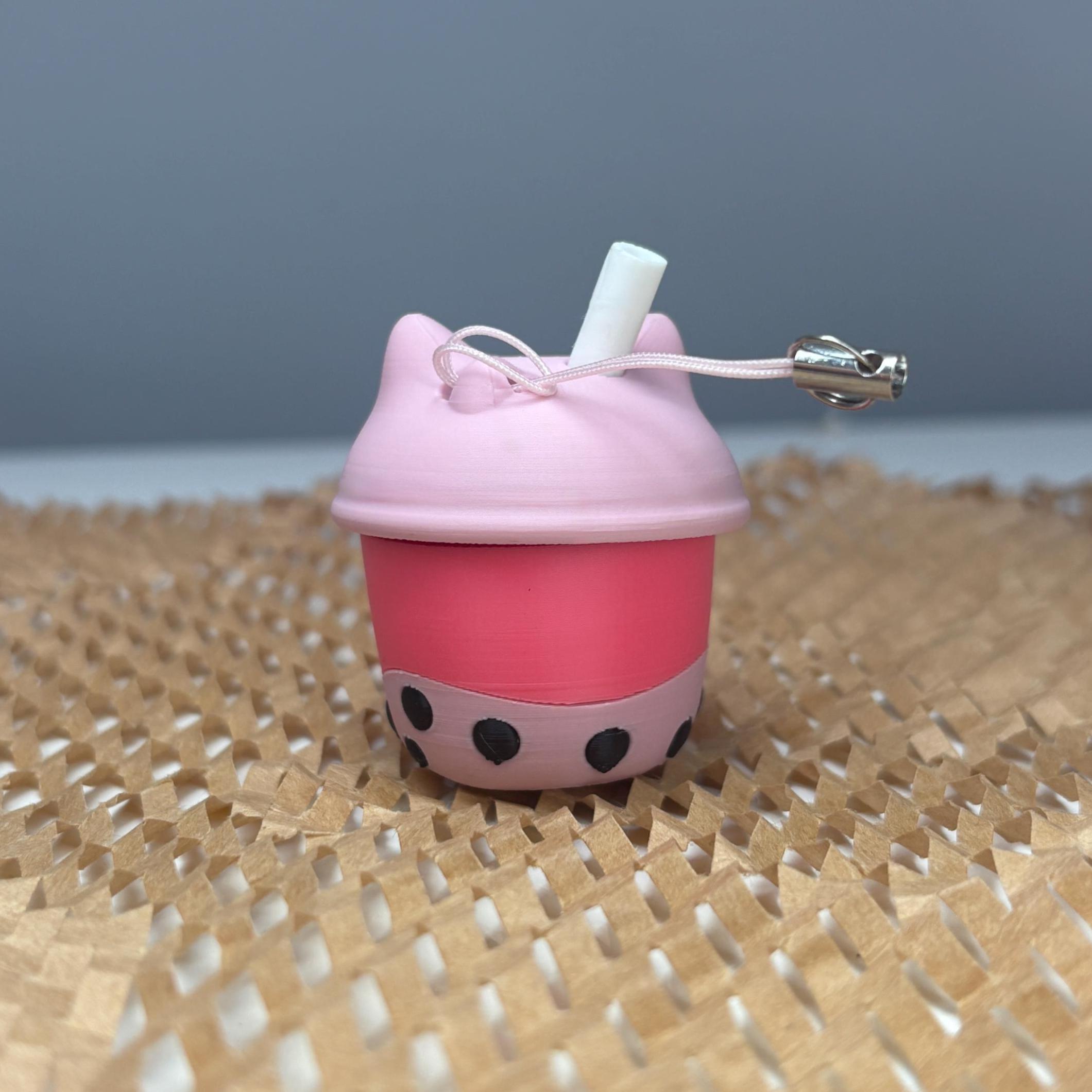 Boba Tea Fidget Clicker – Cute Kawaii Bubble Tea Toy, Stress Relief ...