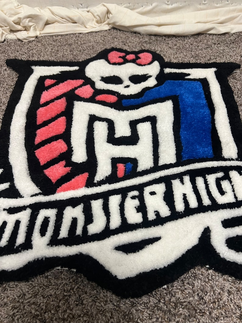 Monter High Rug Monster High Logo Rug - Etsy