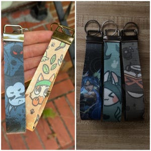 Valorant wrist keychains