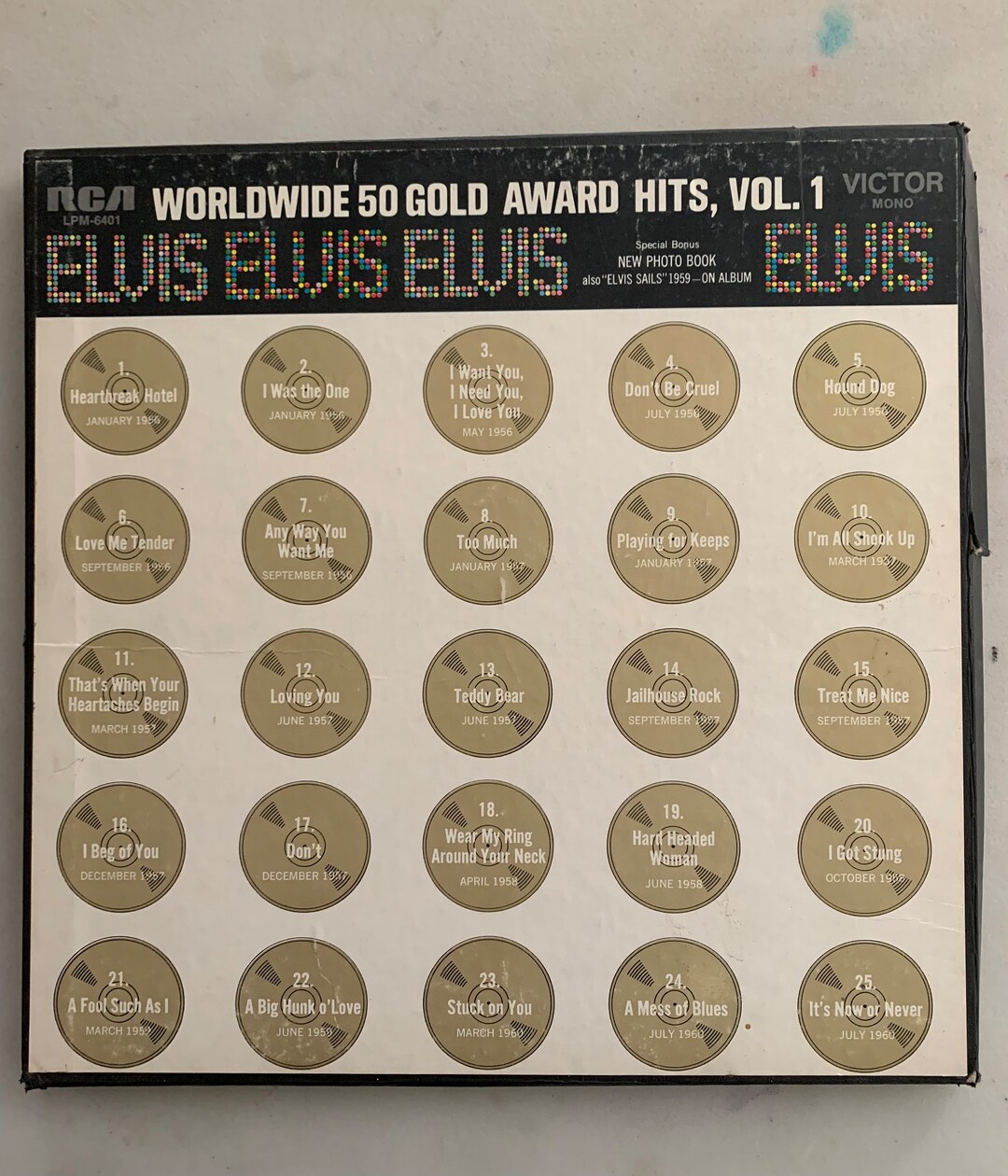 ELVIS Worldwide 50 Gold Award Hits, Vol. 1 4 Album Set Etsy ELVIS Worldwide 50 Gold Award Hits, Vol. 1 4 Album Set Etsy