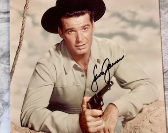 AUTOGRAPHED PHOTO - James Garner 8x10 from classic TV western Maverick