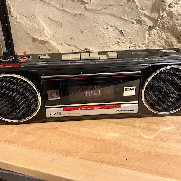 Vintage Panasonic Bluetooth Boombox