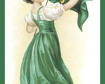 Reprint of a Vintage Saint Patrick's Day  Holiday   Cards (SPD 4)