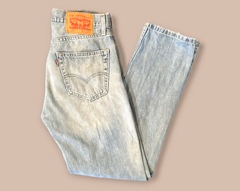 Levi's 505 Jeans - Classic Fit Straight Leg Denim - W29 L30