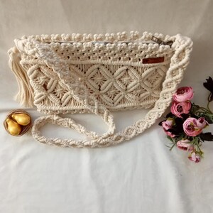 Handmade Crochet Bag With Zipper. - Etsy