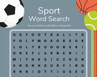 American Football Word Search Book: A Football Themed Word Puzzle For