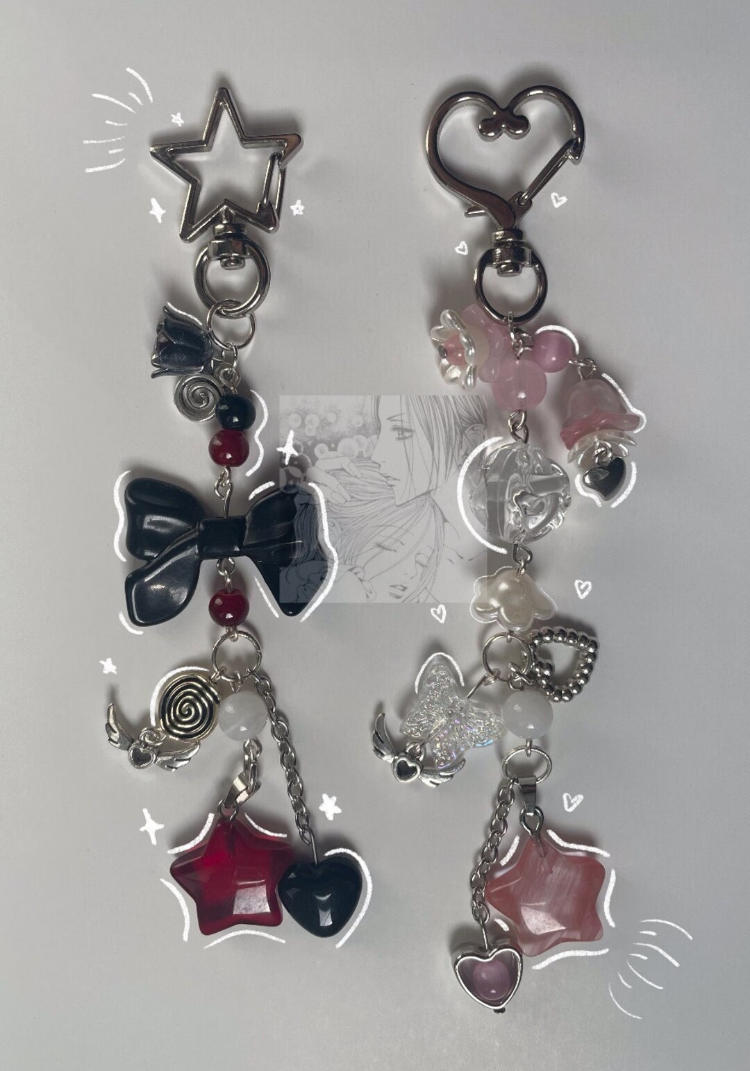 Nana Inspired Keychains Etsy