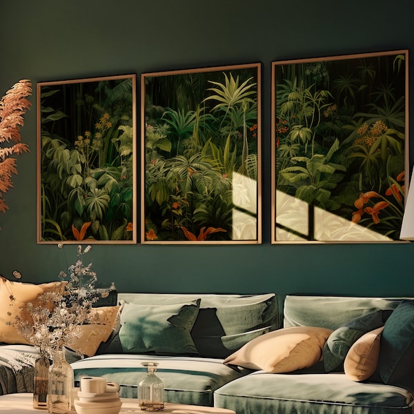 Mid Century Modern Jungle - Etsy