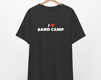 Band Camp Unisex Tee, Musician Gift, Marching Band Student Shirt, Teen Gift Idea, Short Sleeve T-Shirt