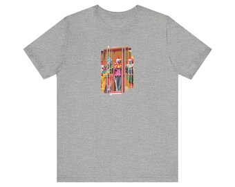 Camiseta Creepy Clowns, Camiseta Clowncore Halloween, Camiseta Clown Core Jersey, Fantasia Trick or Treat, Top Spooky Circus Unissex