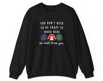 Funny Office Humor Unisex Sweatshirt, Holiday Ugly Christmas Sweater for Work, Crewneck for accountant