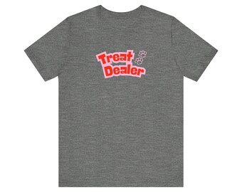 Treat Dealer Tee, Dog Lover Shirt, Funny Dog Mom Gift, Animal Lover Top, Fur Mom T-Shirt, Women's Graphic Tee, Unisex Animal Shirt