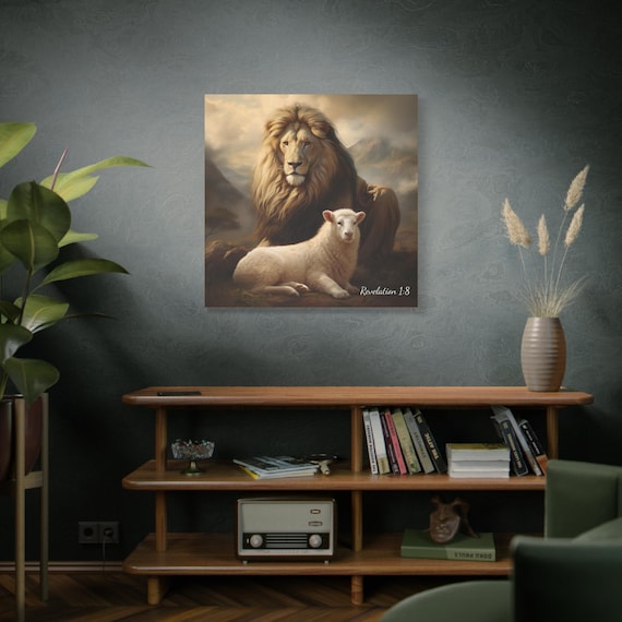 "The Lion and the Lamb - Alpha and Omega"