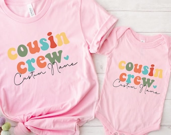 Custom Matching Cousins Shirt, Custom Cousin Crew Shirt, Cousin Vacation Shirt, Cousin Trip Shirt, Cousin Squad Shirts