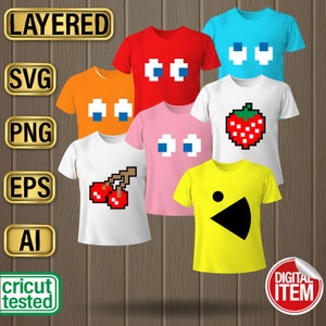 Layered ready to cut files, all files are Cricut, Silhoutte Studio and Adobe Illustrator tested, included file types- svg, png, eps, ai