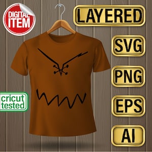 Layered ready to cut files, all files are Cricut, Silhoutte Studio and Adobe Illustrator tested, included file types- svg, png, eps, ai