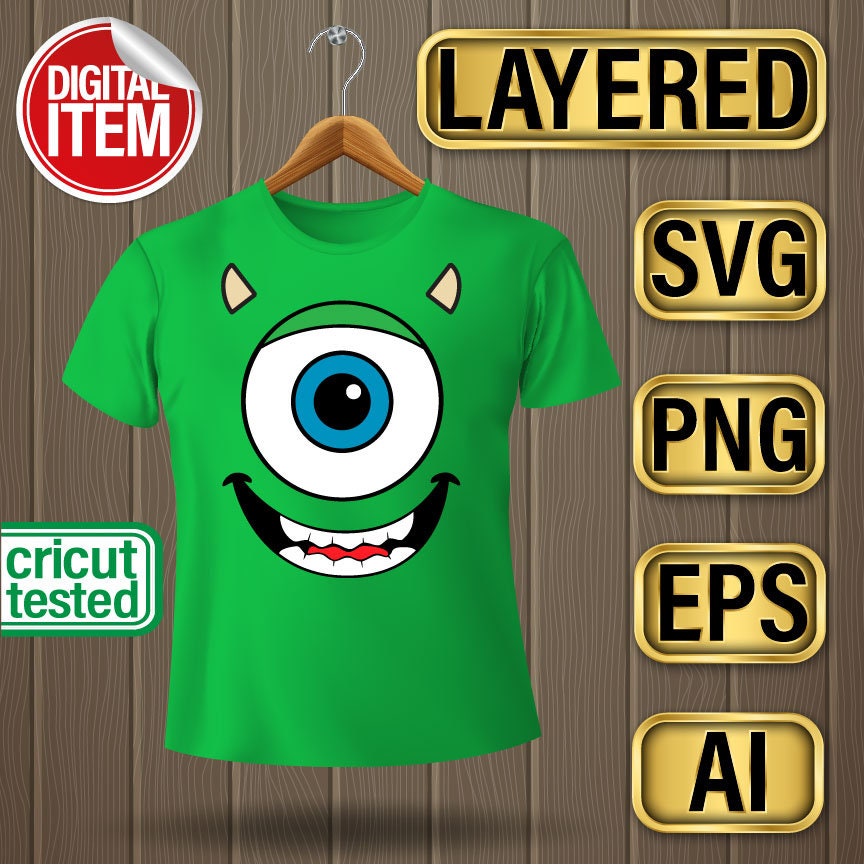 SVG DIGITAL FILE monsters Inc. Laugh Floor -  Finland