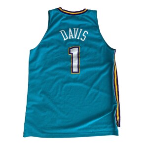 Mitchell & Ness Charlotte Hornets Baron Davis #1 Swingman Jersey Teal