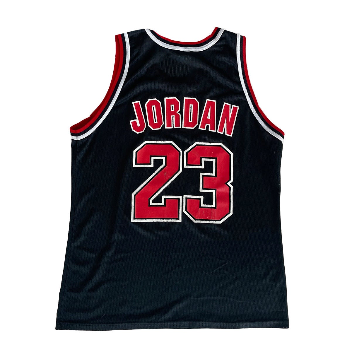 Michael Jordan 45 red Bulls jersey, Mitchell & Ness, Size 52, 2XL