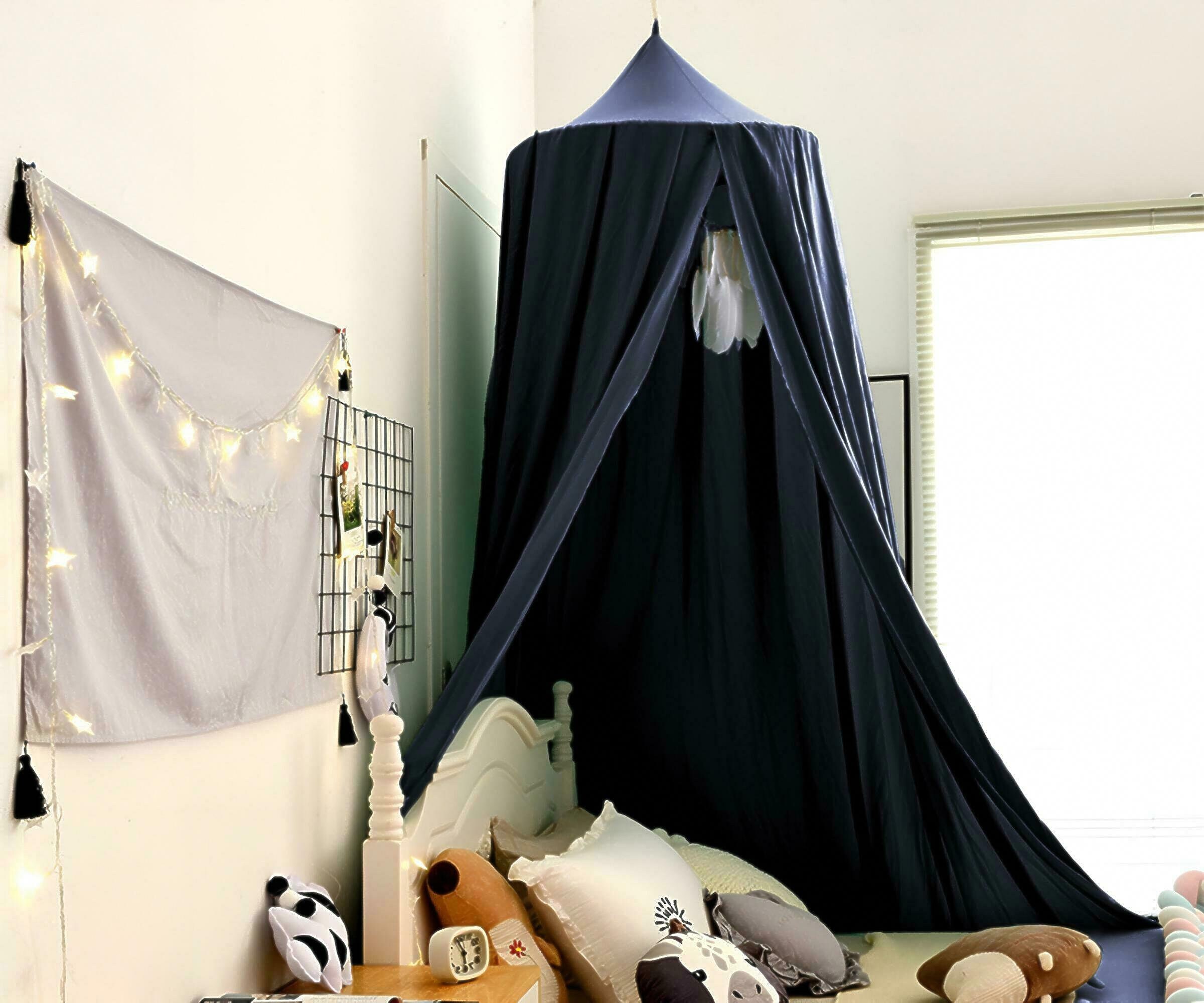 Baby Bed Canopy Boho Bed Canopy Baby Canopy Playhouse Etsy