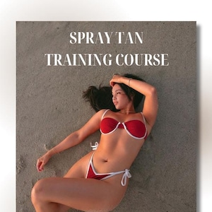 SPRAY TAN TRAINING | Virtual Course