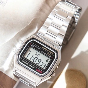 Unisex stainless steel water resistant watch zdjęcie 1
