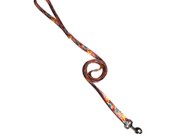 6' Dog Leash- Bold Floral