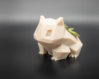 Pokémon Bulbasaur Flower Pot in 3D Several Sizes and Colors