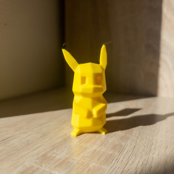 Figurine Pokémon Pikachu l'éclair jaune comme vous ne l'avez jamais vu