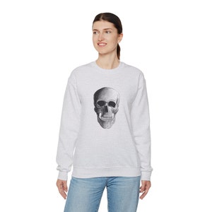 Skull Painting Unisex Heavy Blend™ Crewneck Sweatshirt