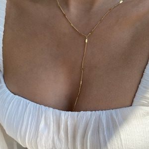 Stainless Steel Necklace Women Waterproof Jewelry Adjustable Golden Silver Gift for Her