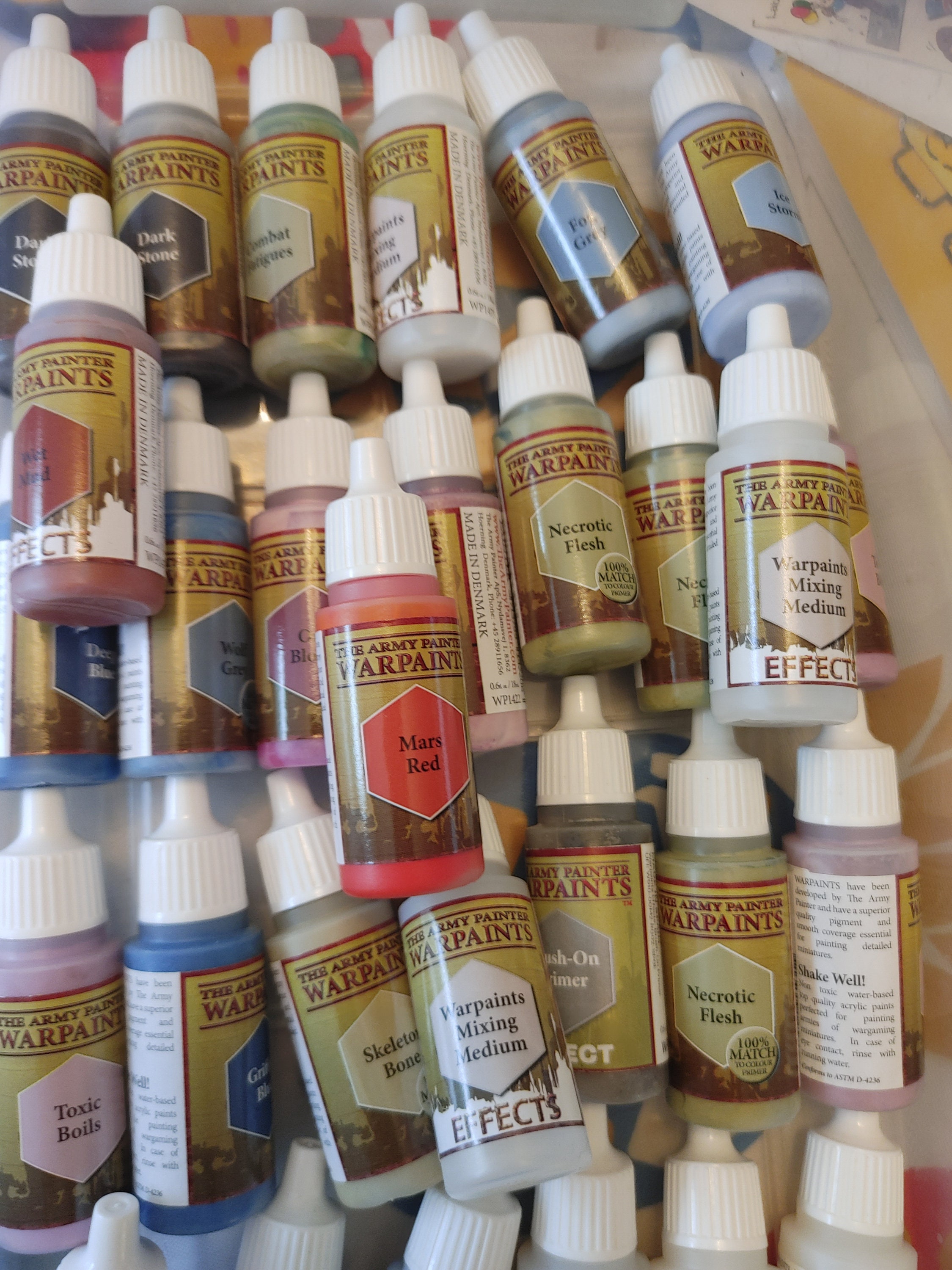Army painter War Paints Effects Paints new paints