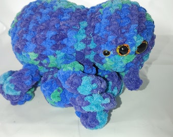 Spider hand crocheted spiders various colors available handmade Halloween spider creepy Cottage core